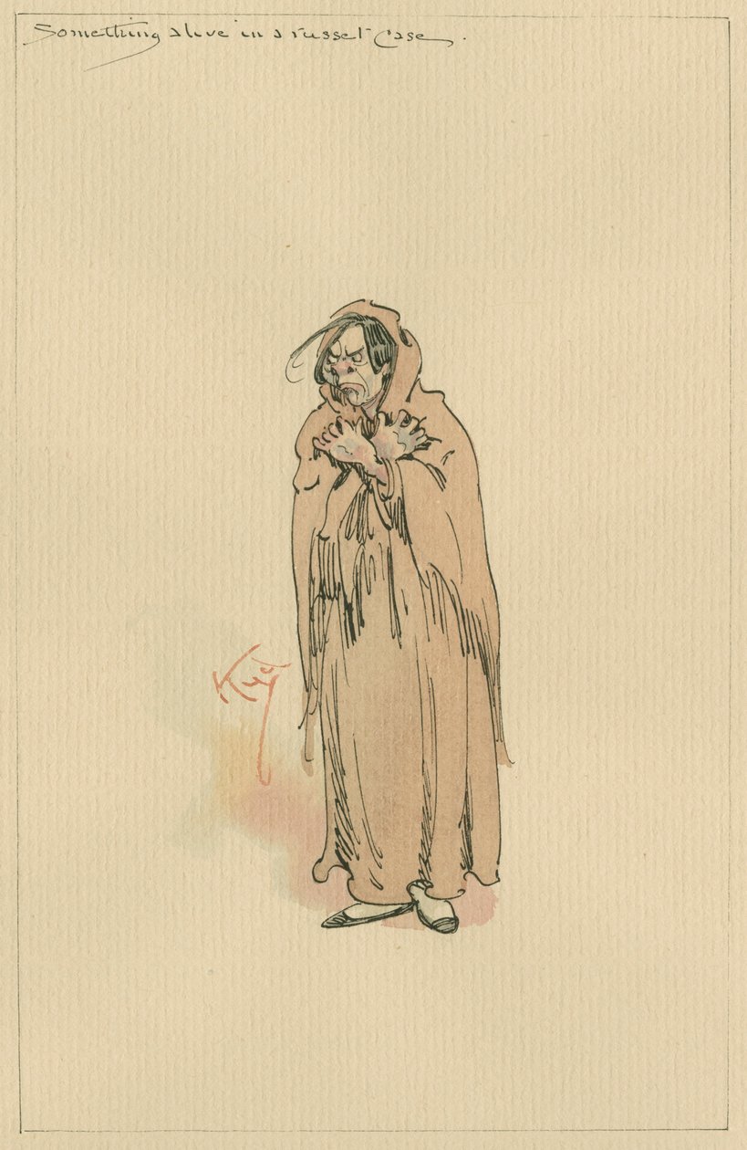 Something Alive in Russett Case by Joseph Clayton Clarke