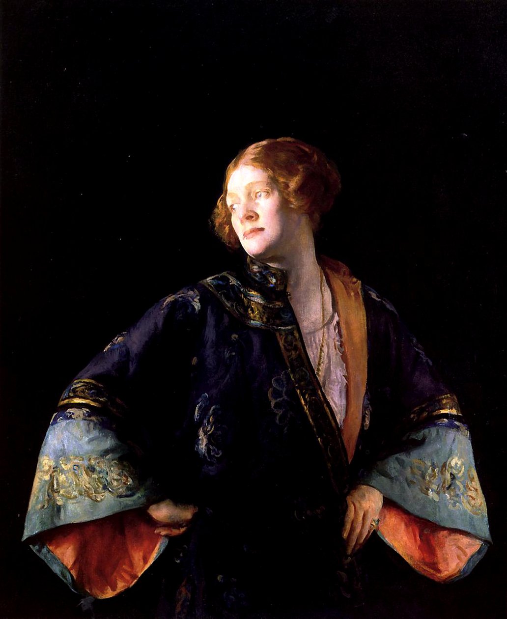 The Blue Kimono, 1922 by Joseph DeCamp
