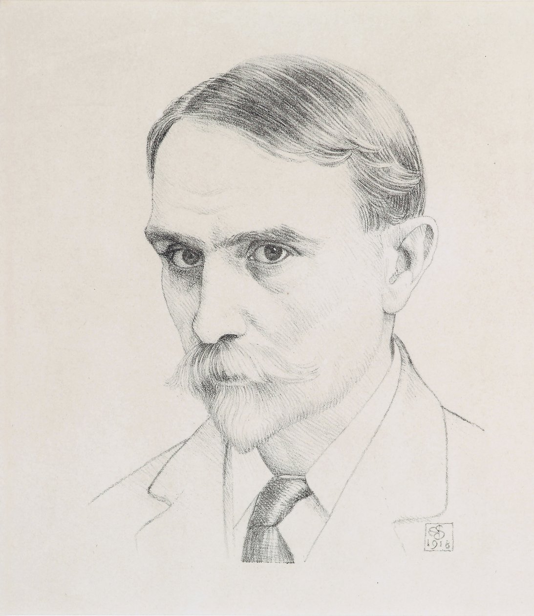 Self Portrait, 1918 by Joseph Edward Southall