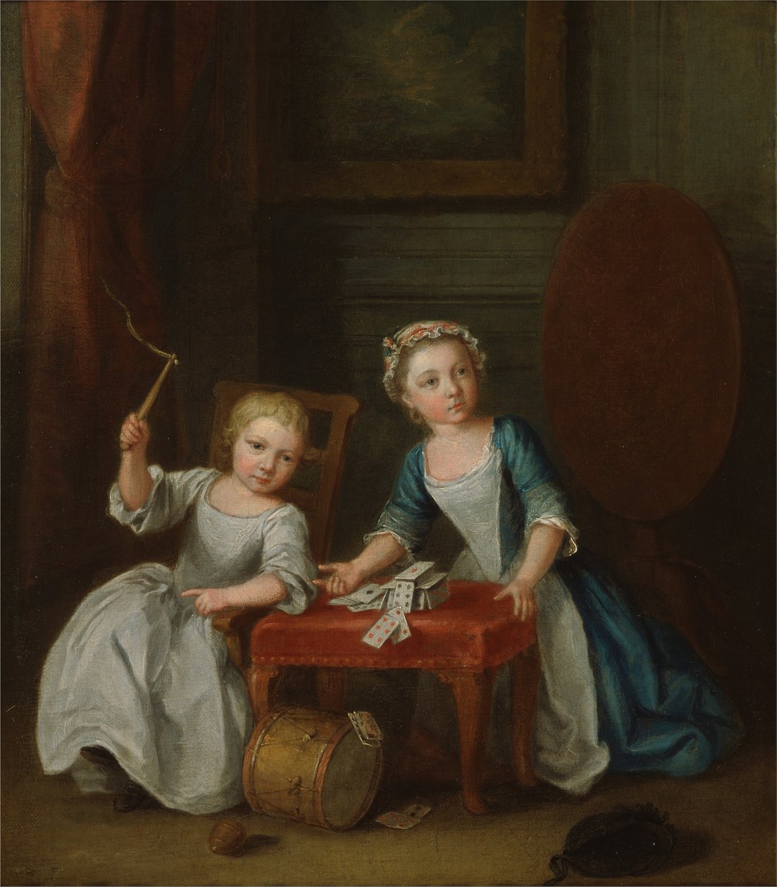 Children at Play, Probably the Artist