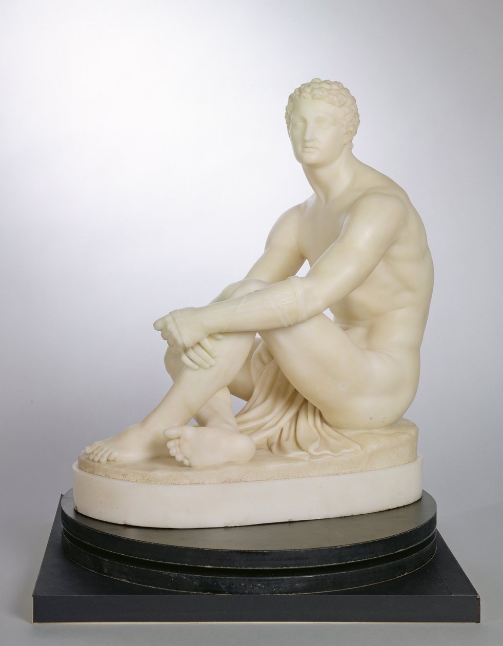 A Greek Boxer Waiting his Turn by Joseph Gott