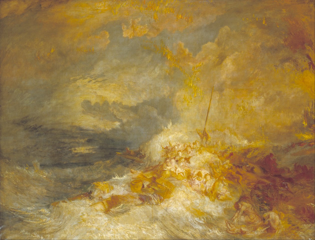 A Disaster at Sea by Joseph Mallord William Turner