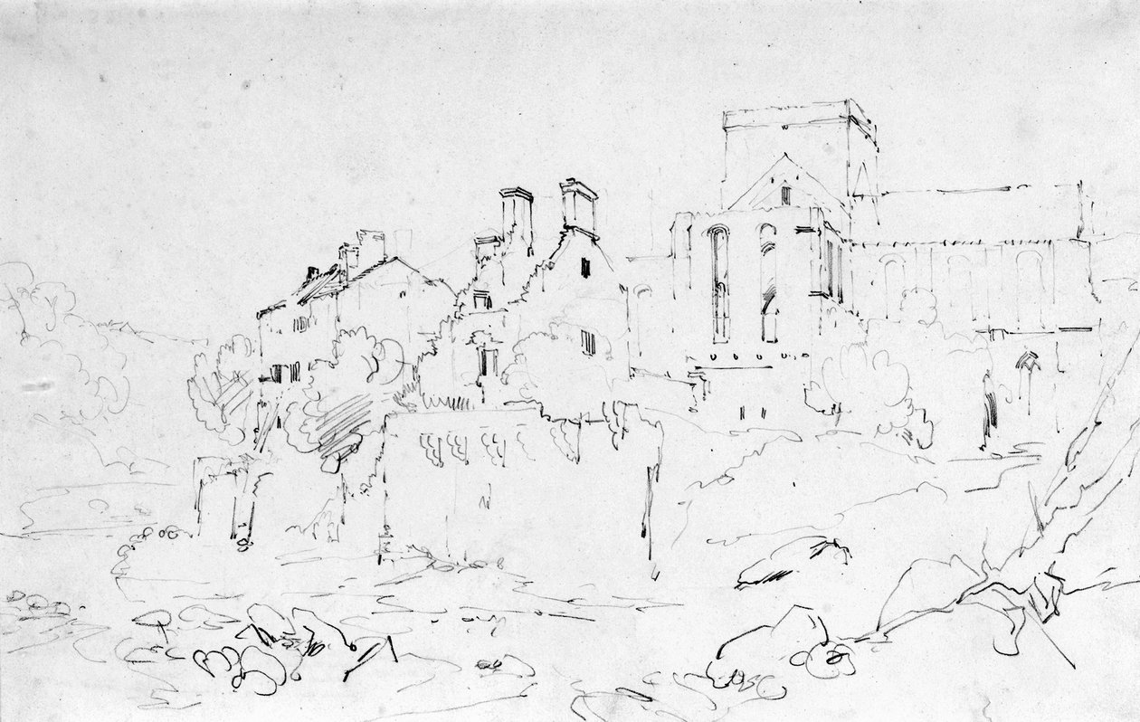 Brinkburn Priory, Northumberland by Joseph Mallord William Turner