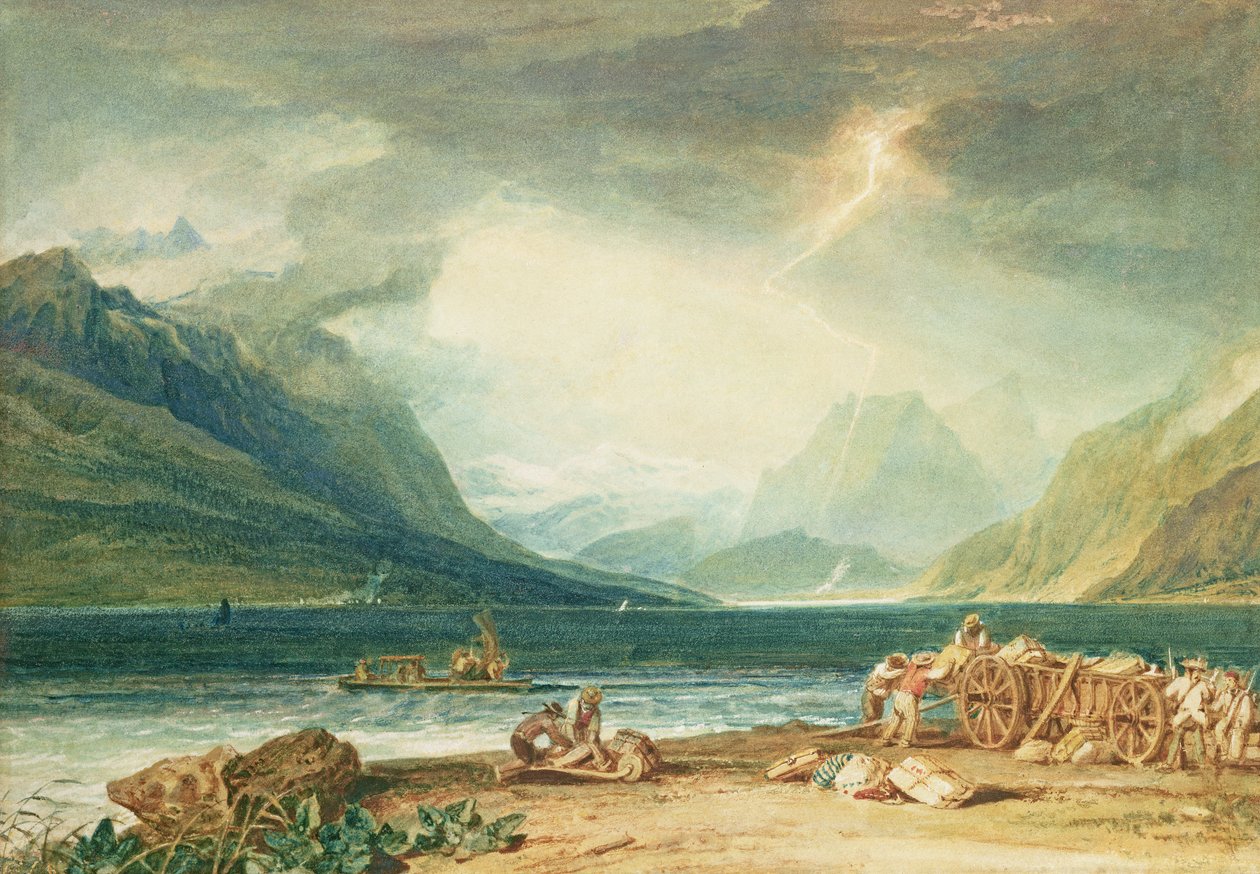 Lake Thun by Joseph Mallord William Turner
