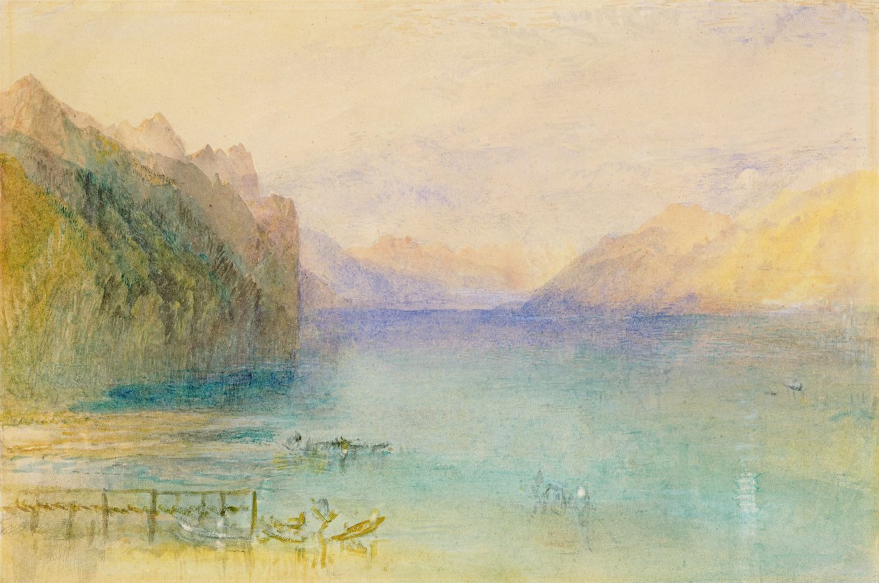 Lake Thun by Joseph Mallord William Turner