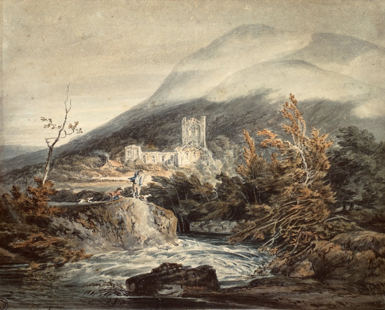 Llanthony Abbey, Monmouthshire by Joseph Mallord William Turner