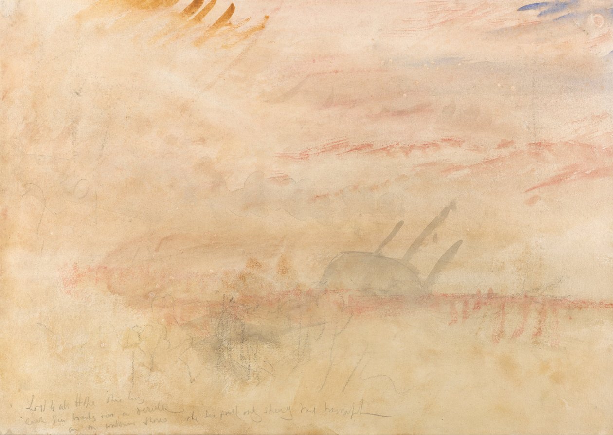 Lost to All Hope the Brig by Joseph Mallord William Turner