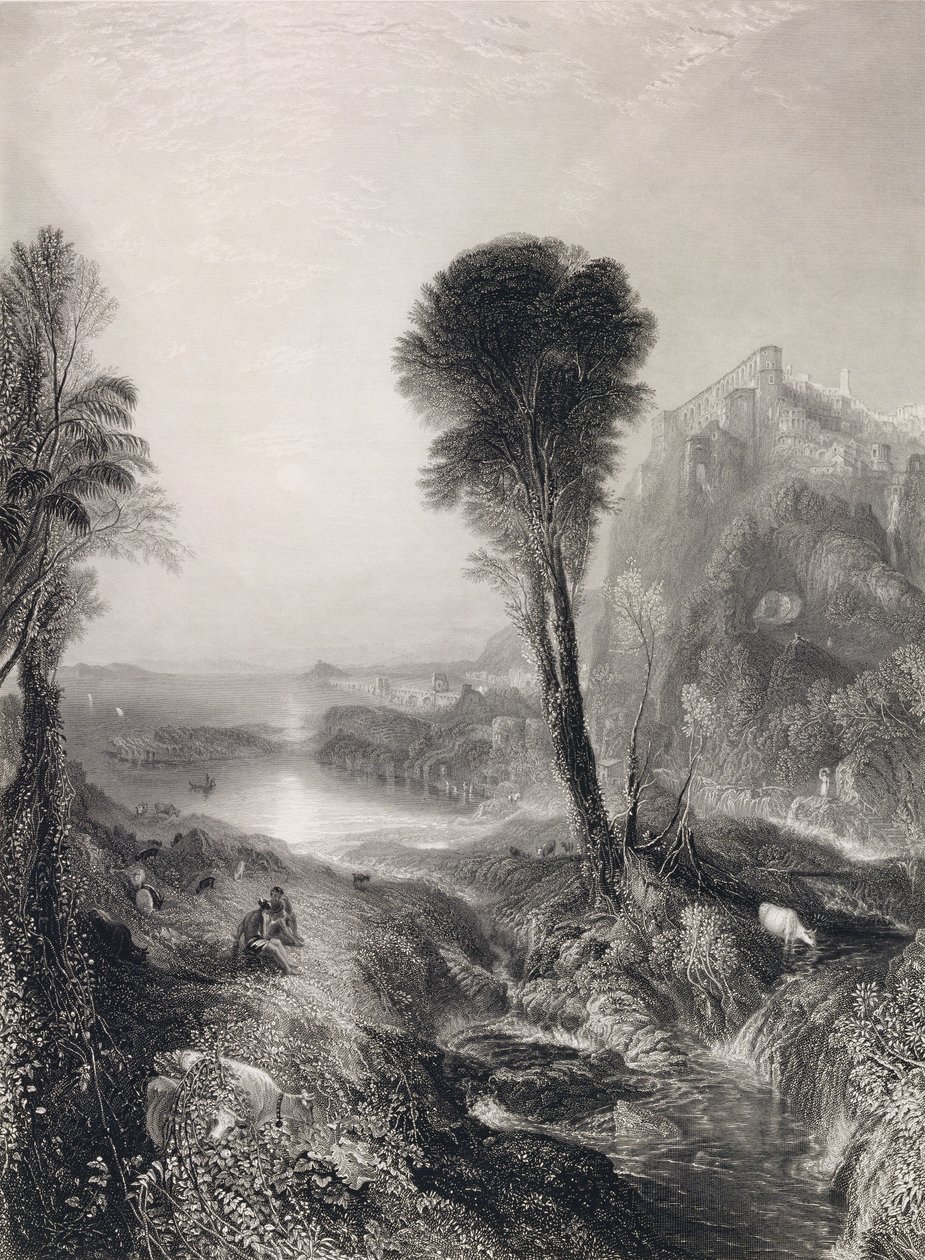 Mercury and Argus, engraved by James T. Willmore, 1841 by Joseph Mallord William Turner
