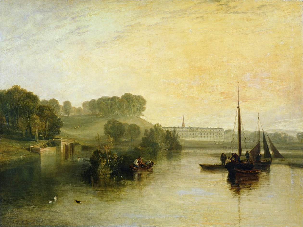Petworth, Sussex, the Seat of the Earl of Egremont: Dewy Morning, 1810 by Joseph Mallord William Turner