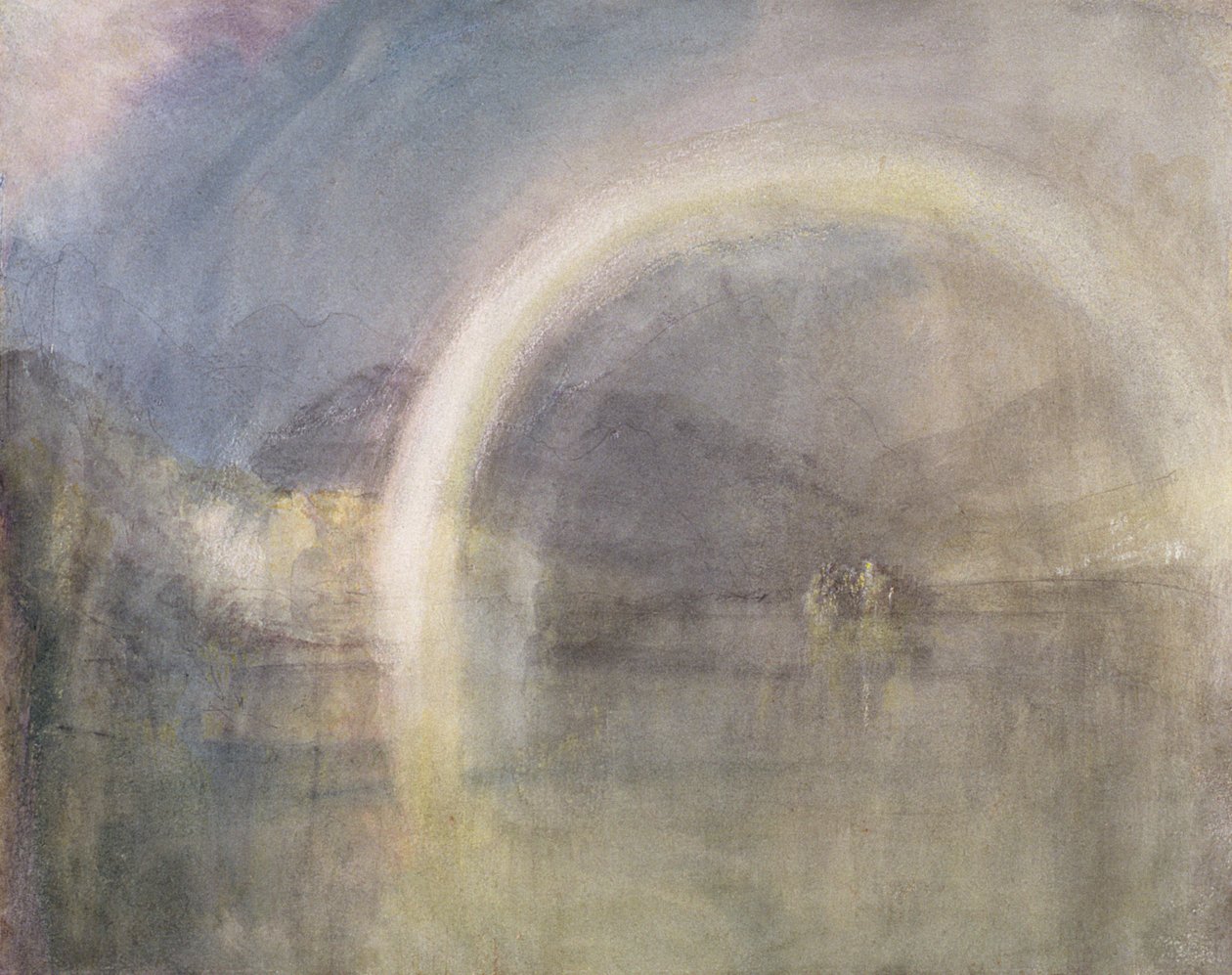 Rainbow Over Loch Awe, c.1831 by Joseph Mallord William Turner