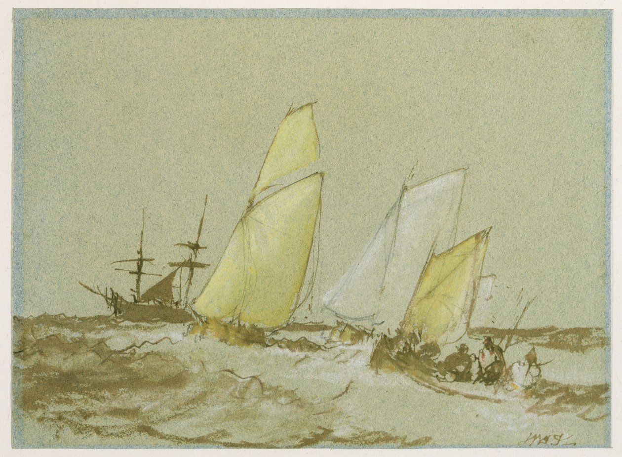 Shipping by Joseph Mallord William Turner