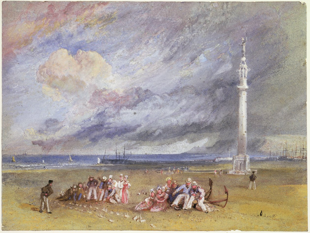Yarmouth Sands, c.1824-30 by Joseph Mallord William Turner