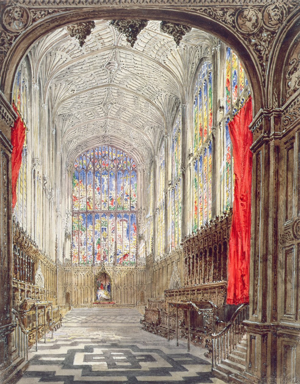 Interior of King