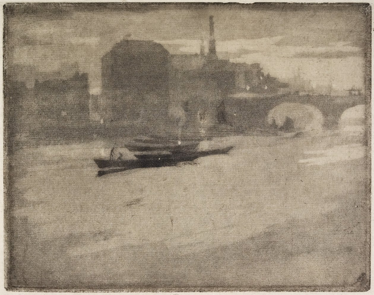 The Thames, 1894 by Joseph Pennell