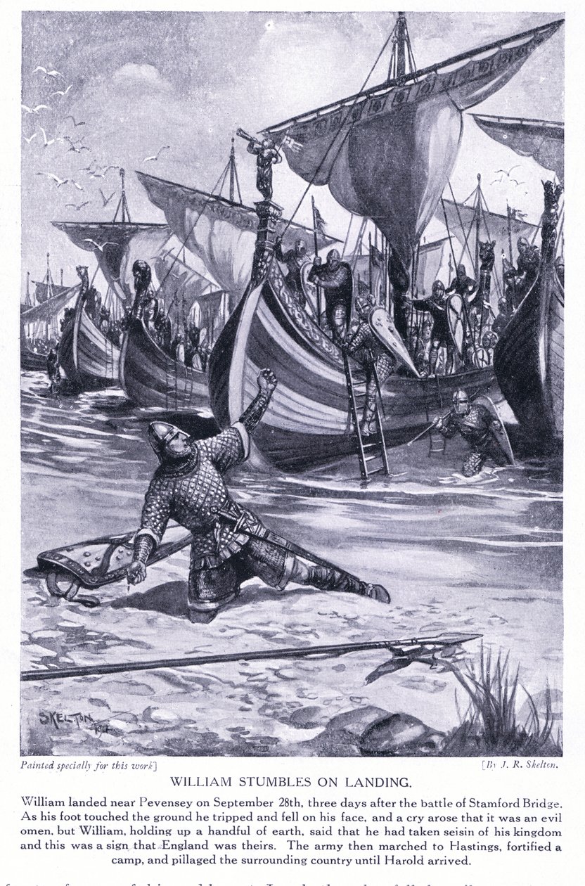 William Stumbles on Landing, 1920