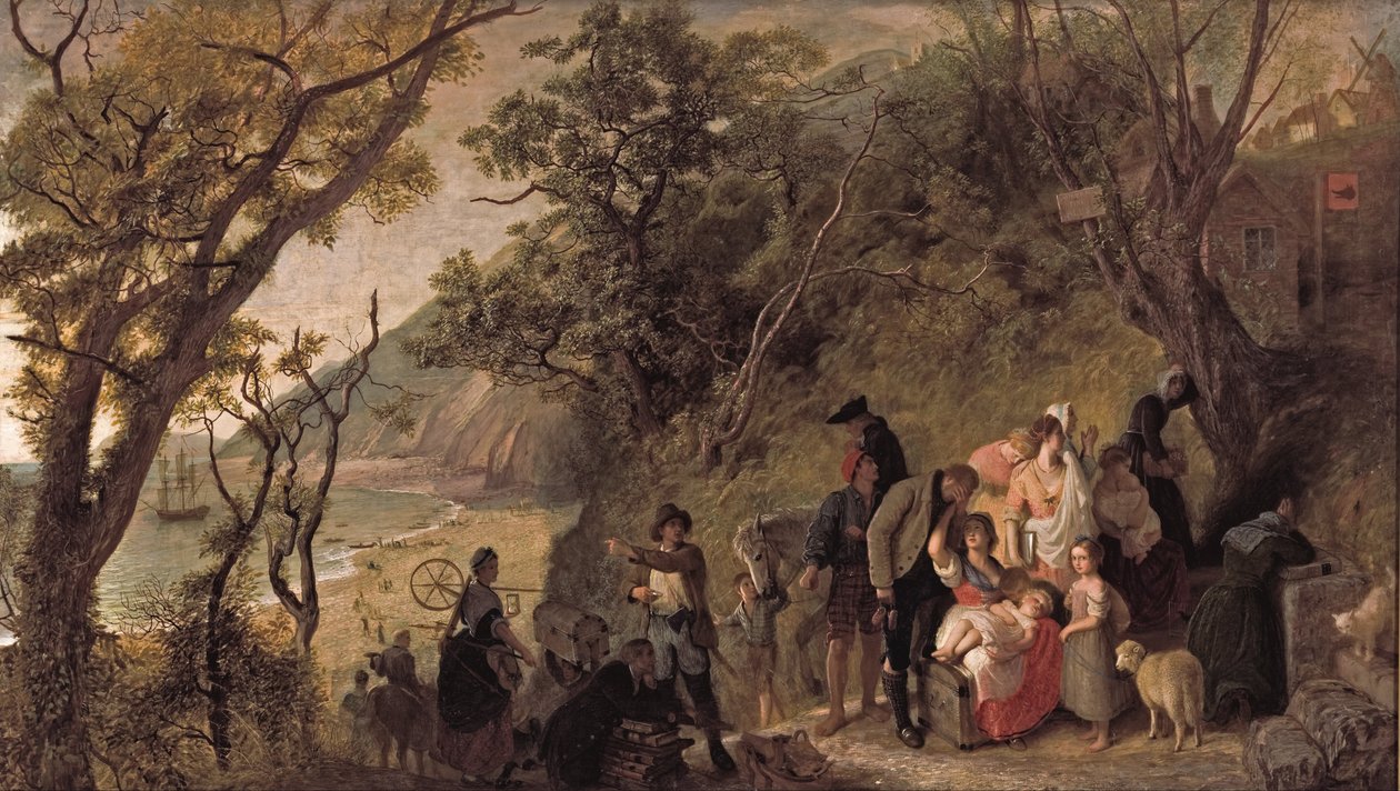 The Deserted Village by Joseph Severn