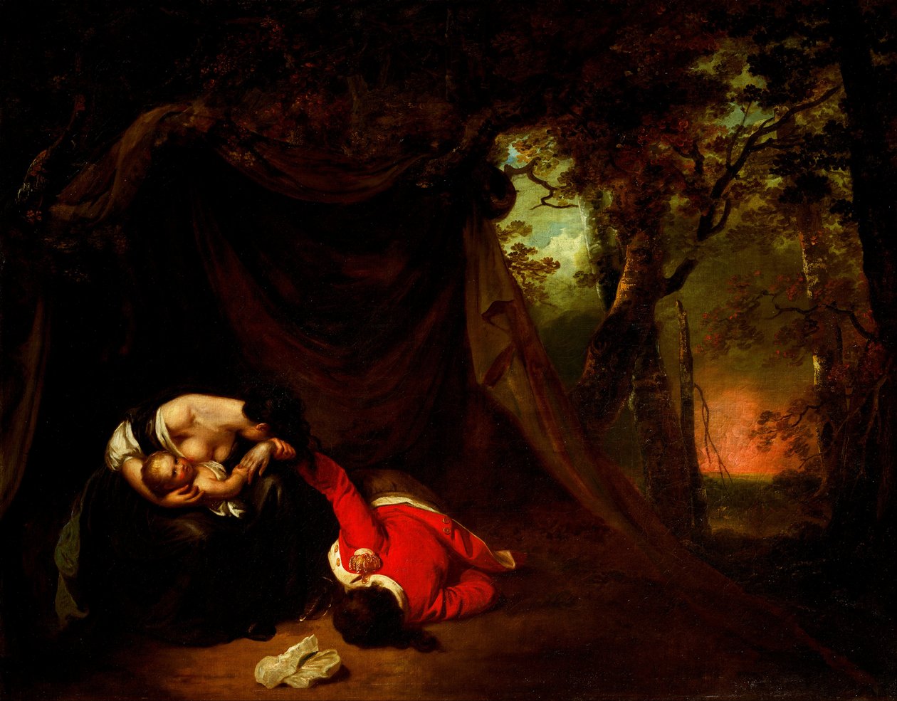 The Dead Soldier by Joseph Wright of Derby