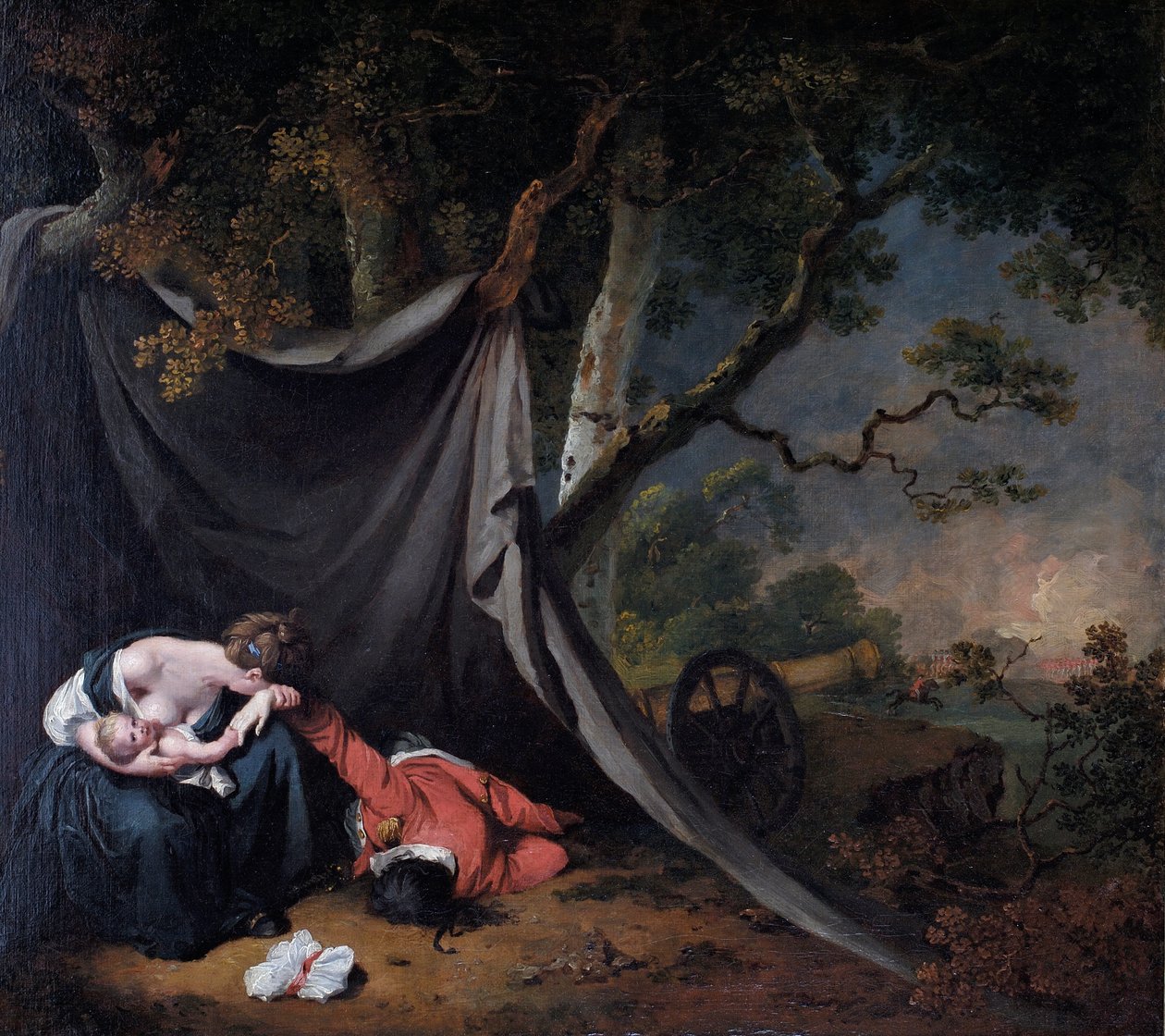 The Dead Soldier, c.1789 by Joseph Wright of Derby