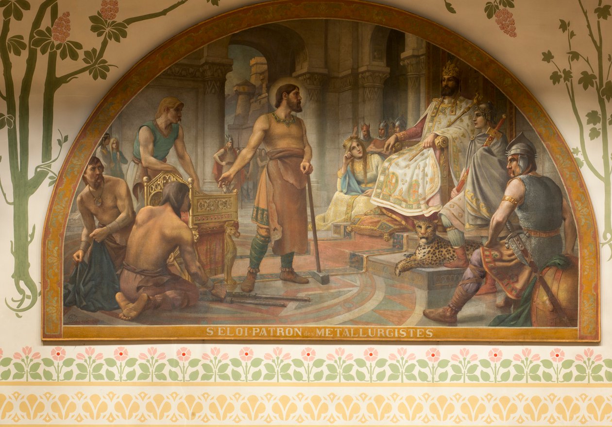 Church of Notre Dame du Travail by Joseph (active 1880-c.1917) Uberti