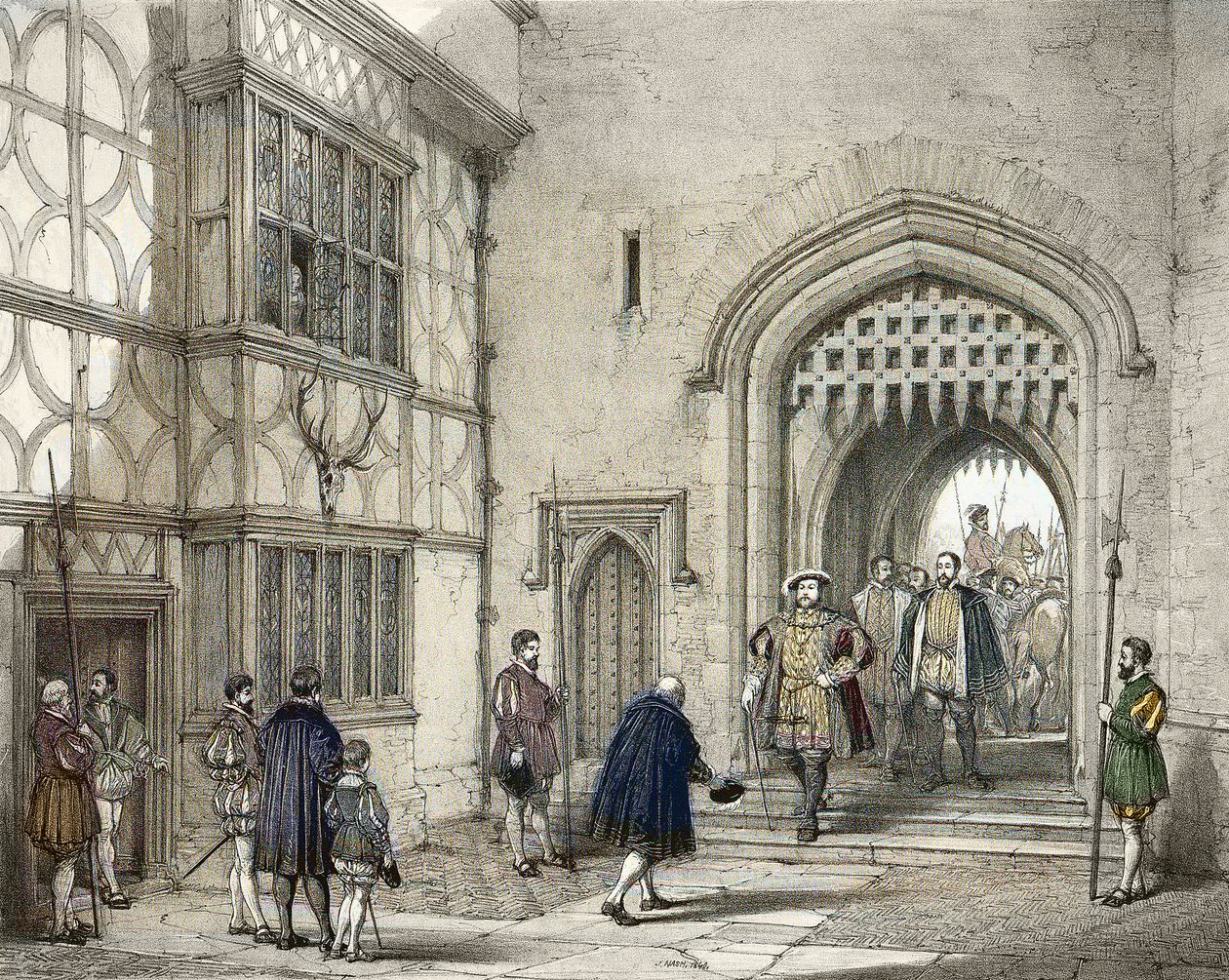 Henry VIII (1491-1547) at Hever Castle in Kent, after Joseph Nash by Joseph (after) Nash