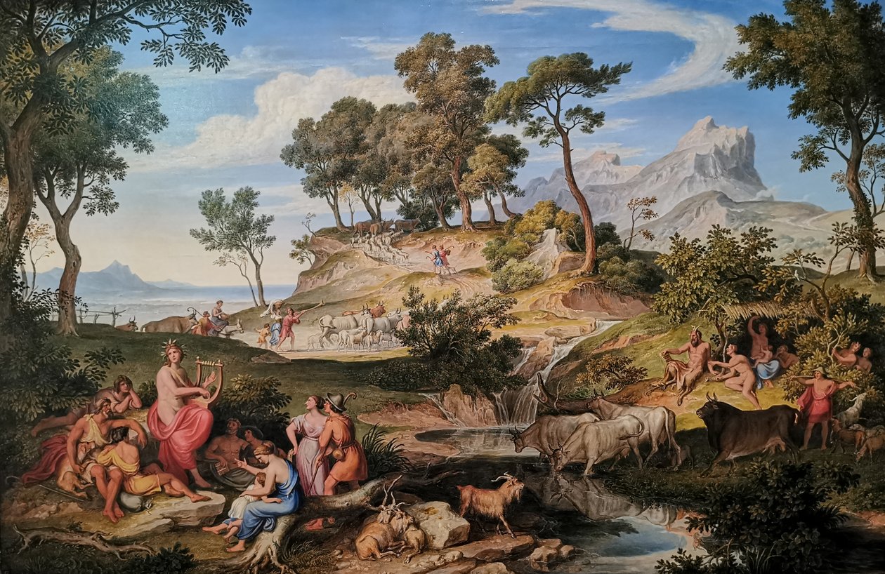 Apollo among the Shepherds by Joseph Anton Koch