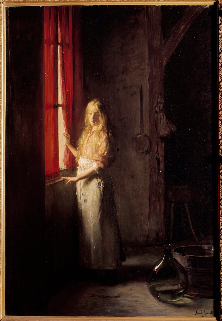 Cinderella Illustration for the Tale of Charles Perrault by Joseph Bail