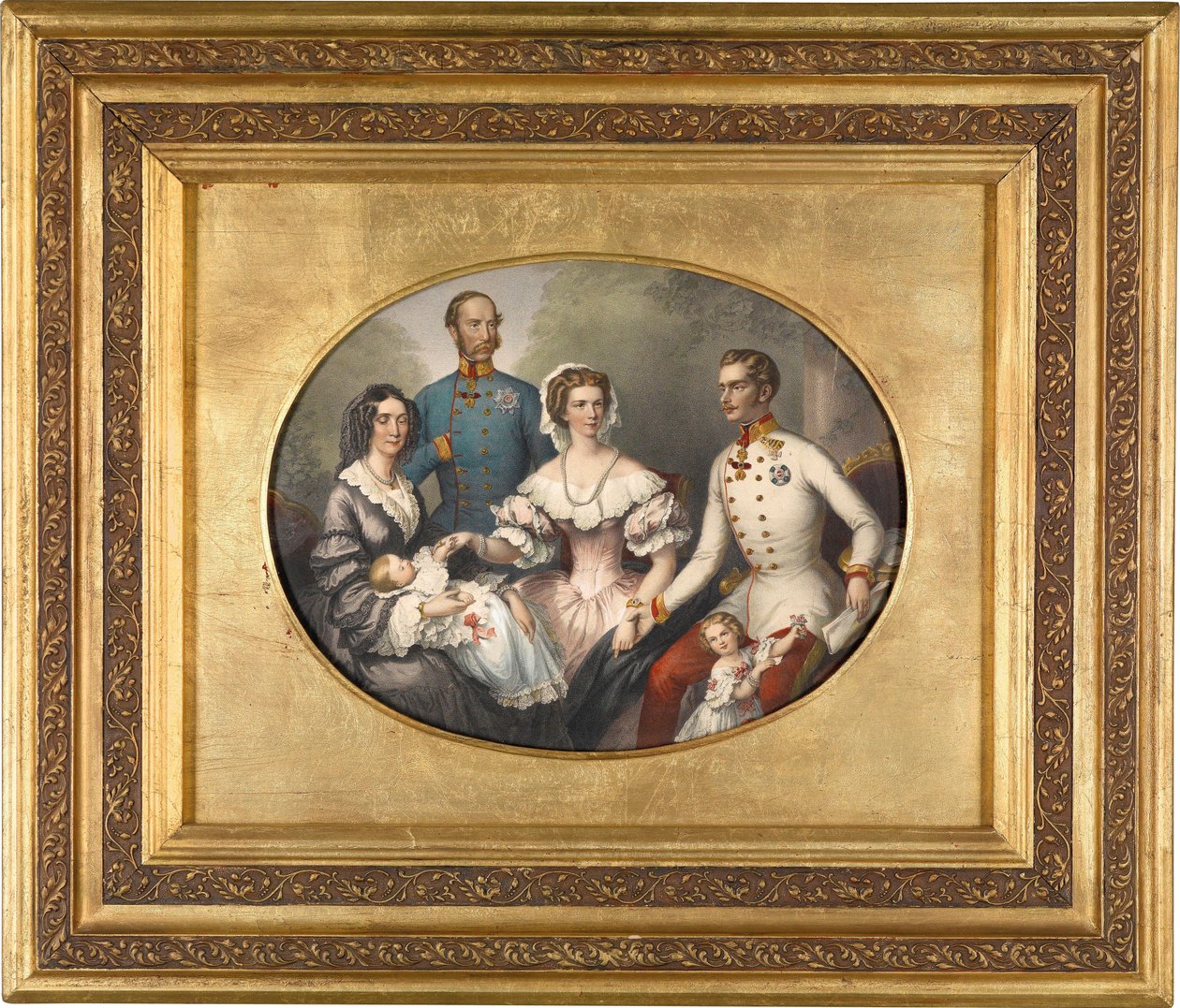 The Emperor Family of Austria by Joseph Bayer