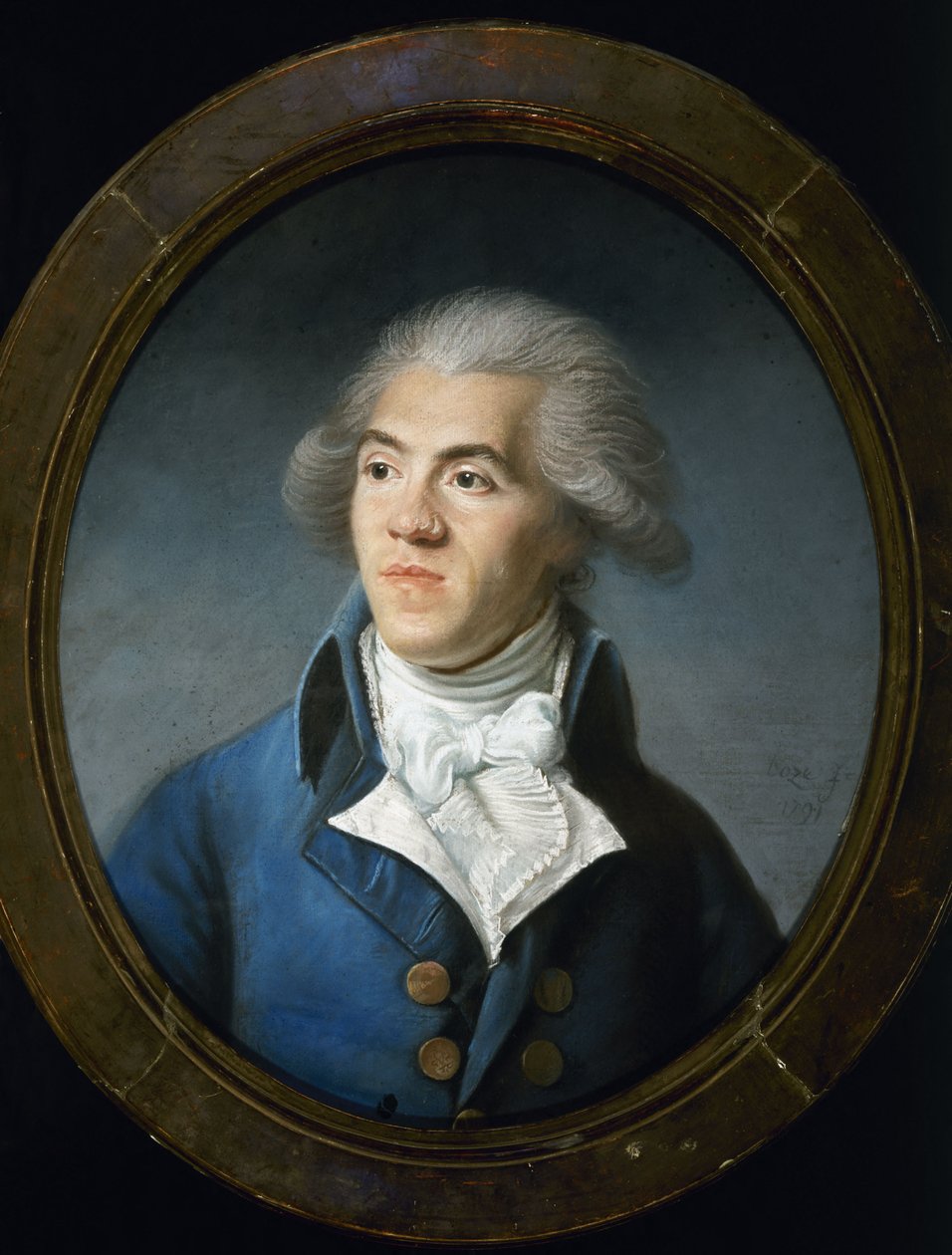 Presumed Portrait of Antoine Barnave (1761-1793) by Joseph Boze