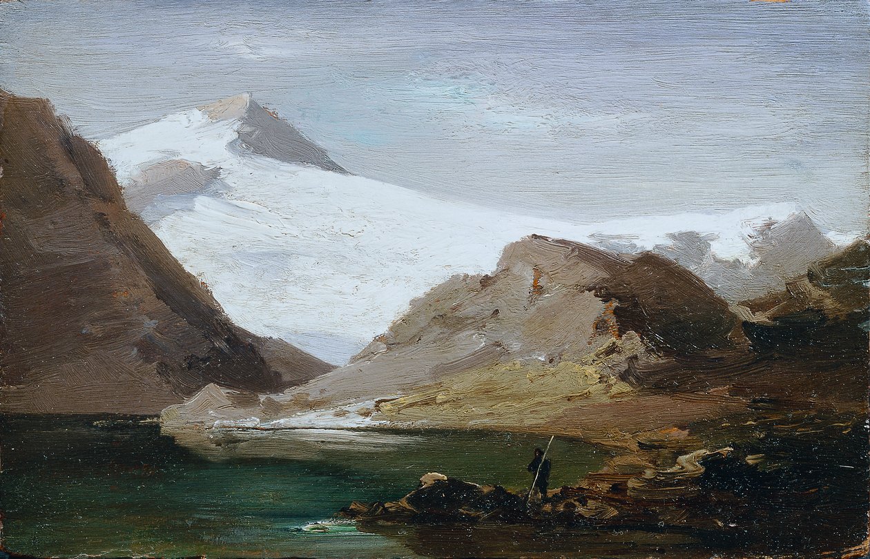 The Madatsch Glacier by Joseph Brunner