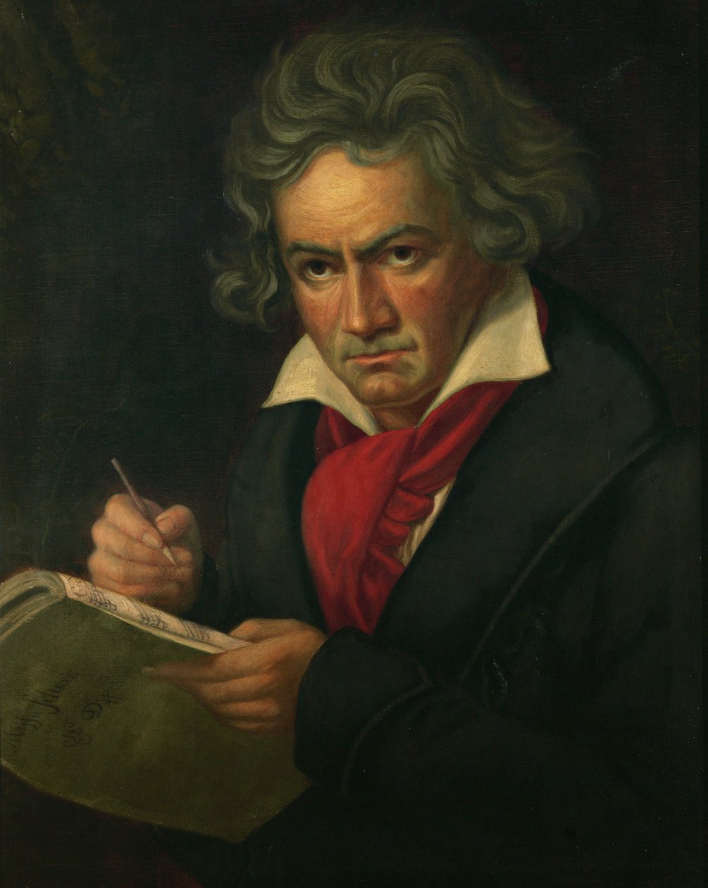 Ludwig van Beethoven by Joseph Carl Stieler