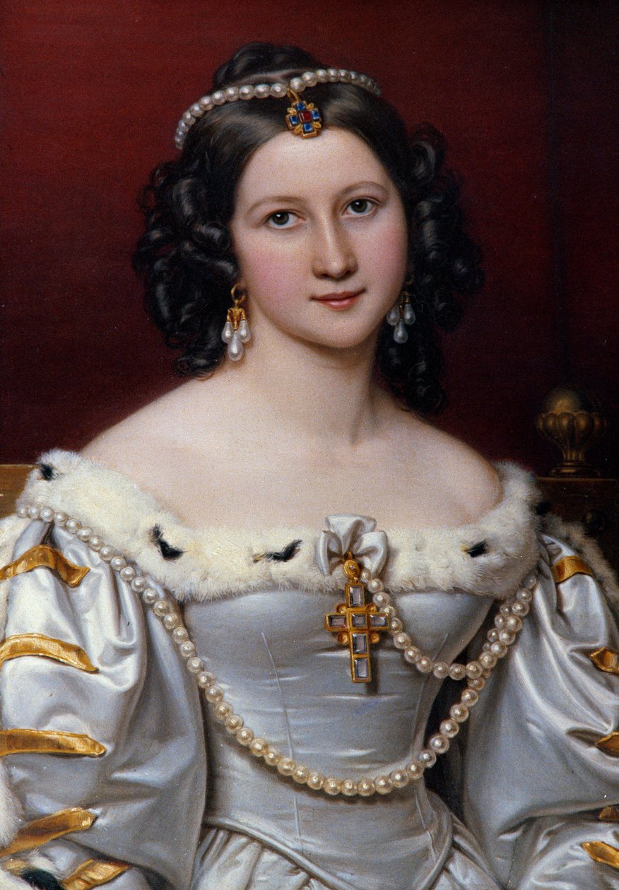 Portrait of Charlotte by Joseph Carl Stieler