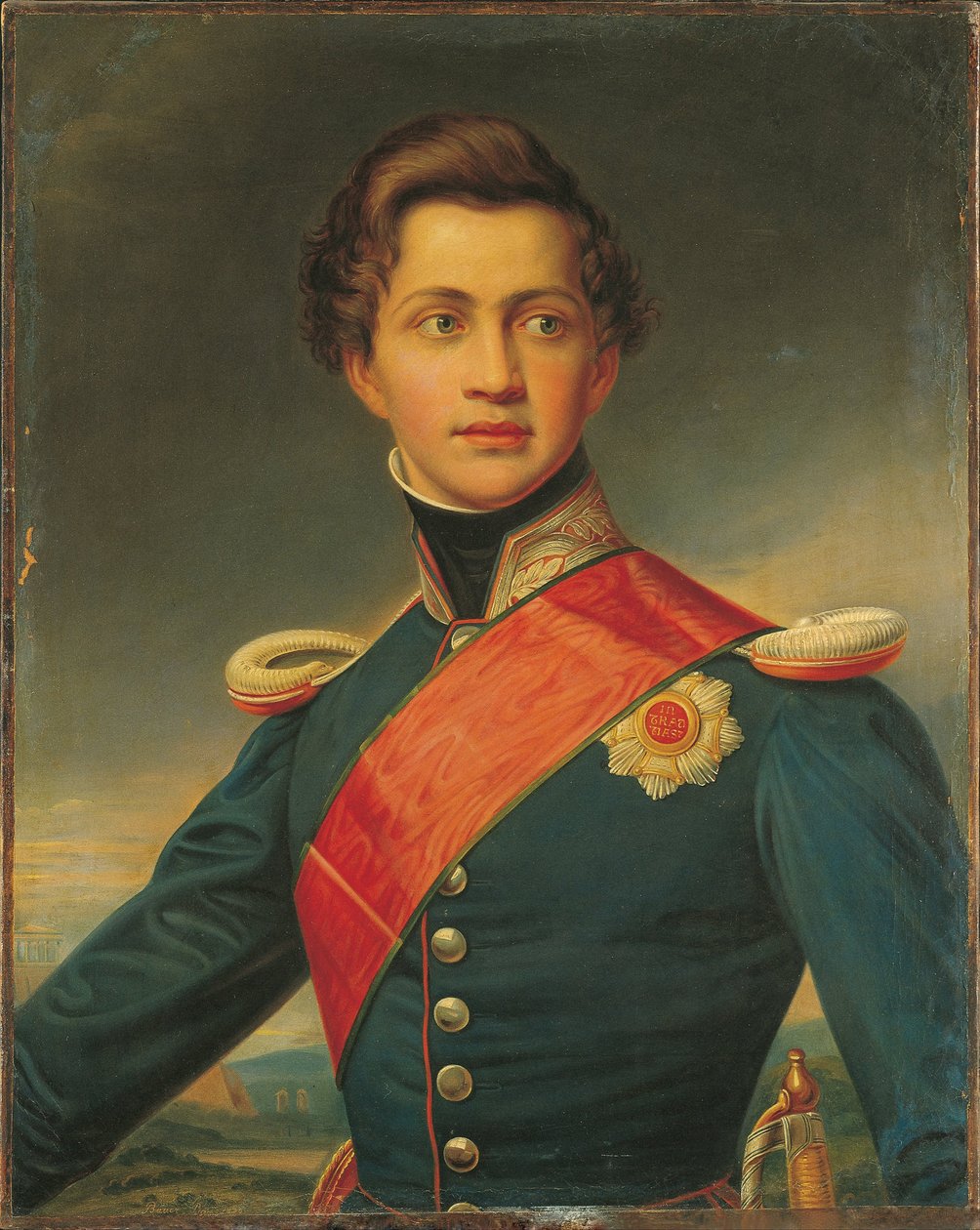Portrait of Otto, King of Greece by Joseph Carl Stieler