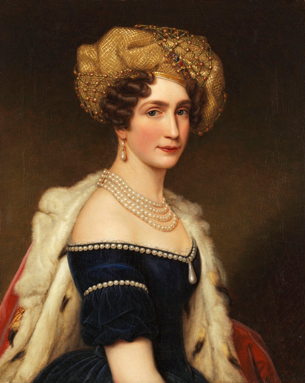 Princess Augusta of Bavaria, Duchess of Leuchtenberg, c.1825 by Joseph Carl Stieler