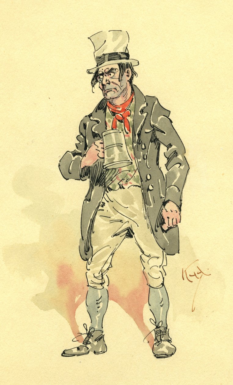 Bill Sikes by Joseph Clayton Clarke