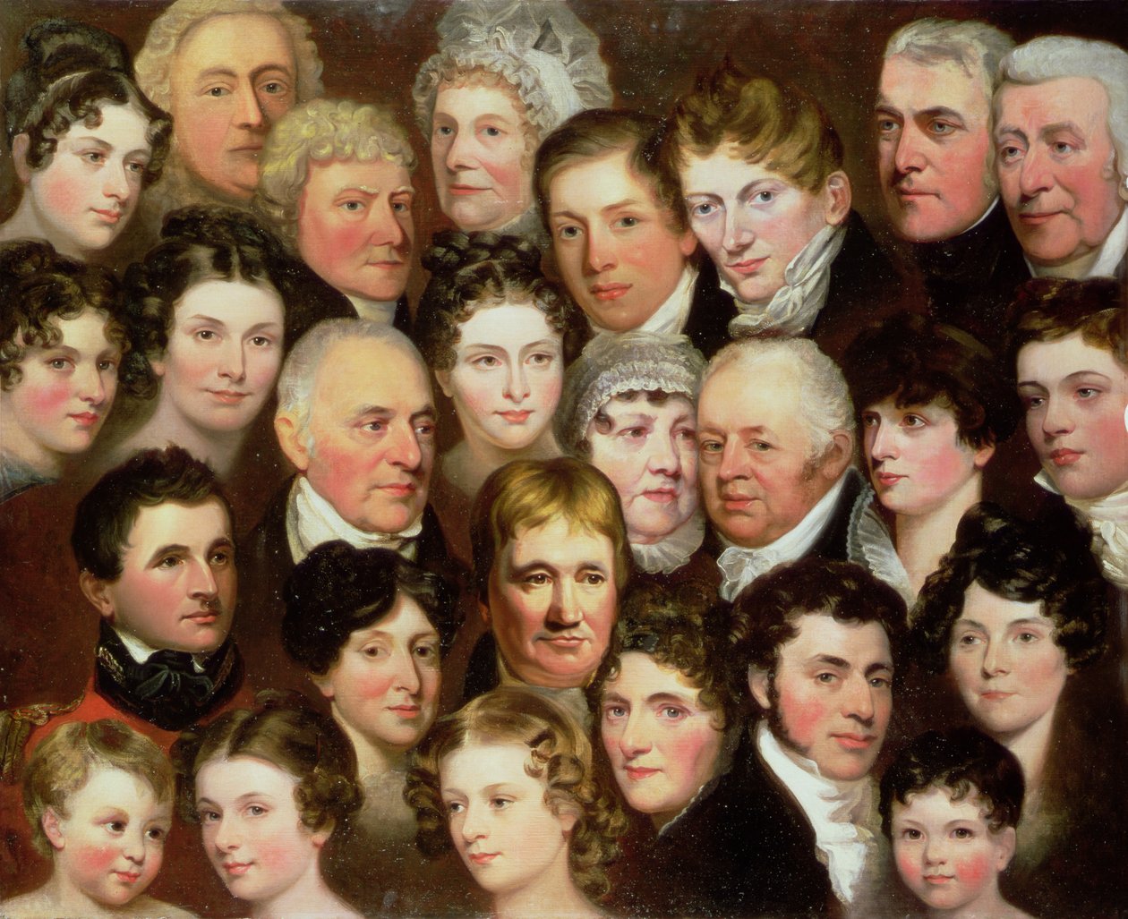 The Harvey Family of Norwich, c.1820 by Joseph Clover