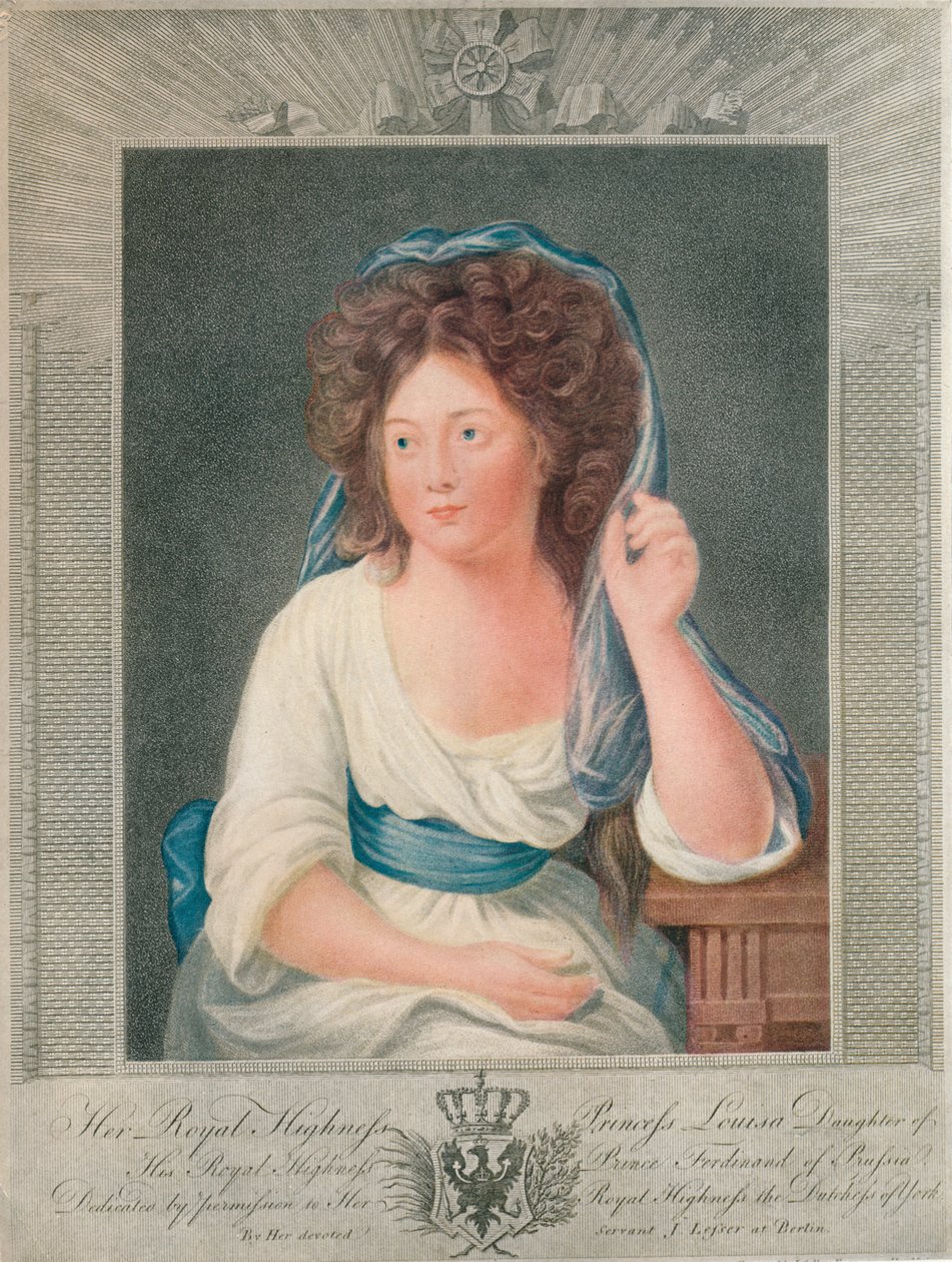 Her Royal Highness Princess Louisa, Daughter of His Royal Highness Prince Ferdinand of Prussia by Joseph Collyer