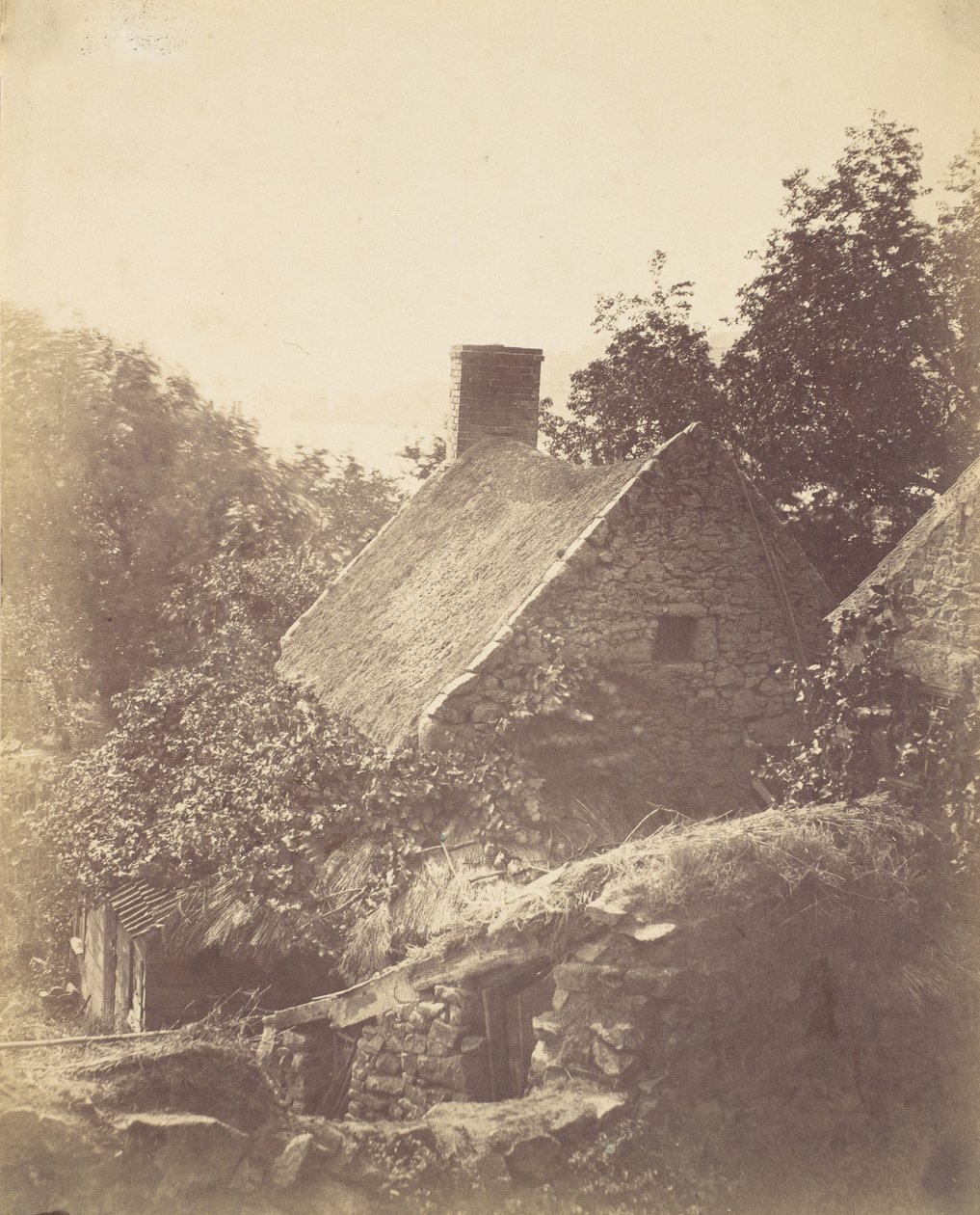 Cottage at Jersey by Joseph Cundall
