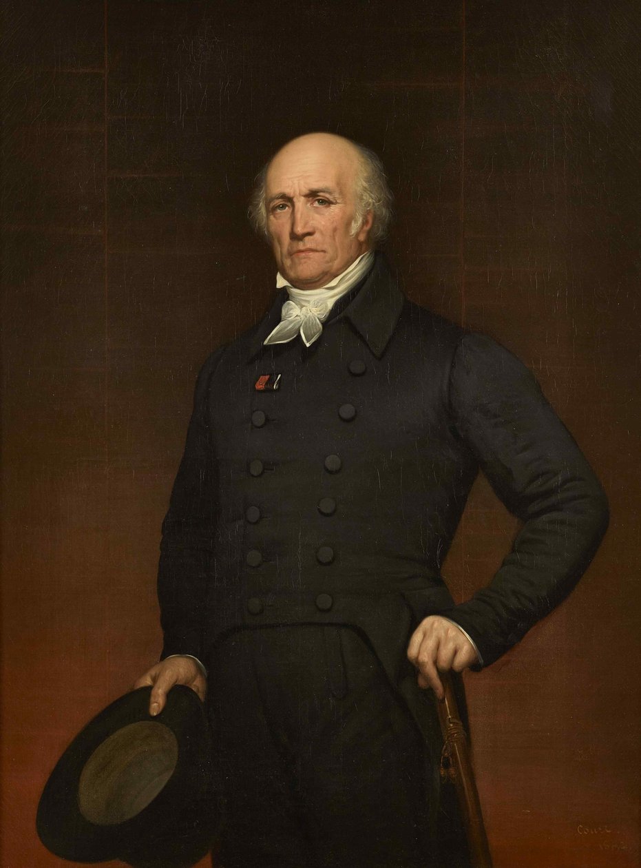 Portrait of Pierre François Léonard Fontaine 1762-1853 by Joseph Desire Court