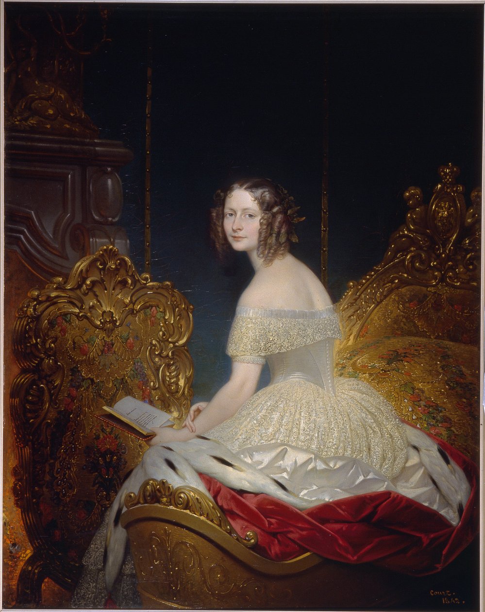 Princess Friederike Charlotte Marie of Wurttemberg, Grand Duchess Elena Pavlovna of Russia by Joseph Desire Court
