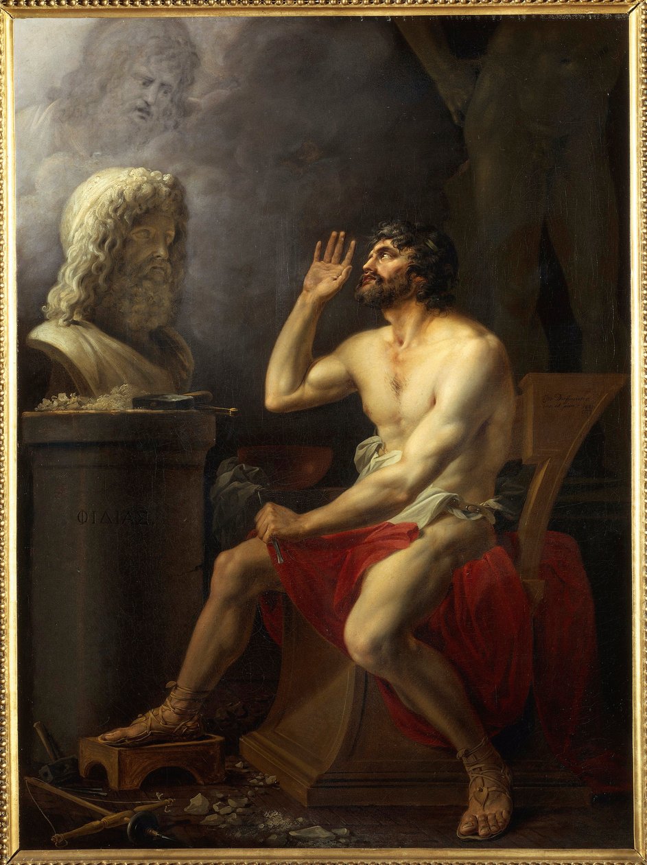 The Greek Sculptor Phidias by Joseph Dorffmeister