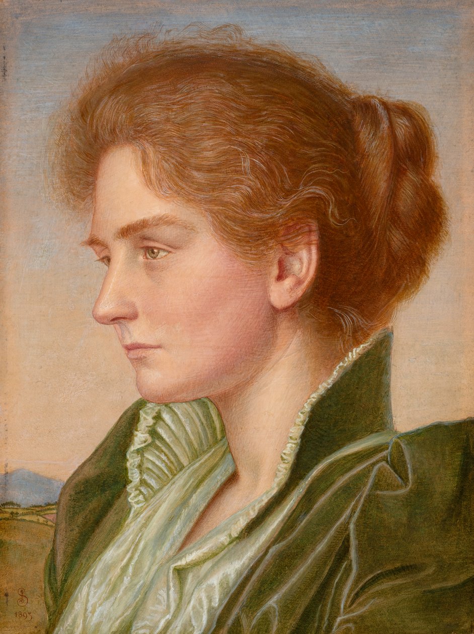 Gertrude Southall by Joseph Edward Southall