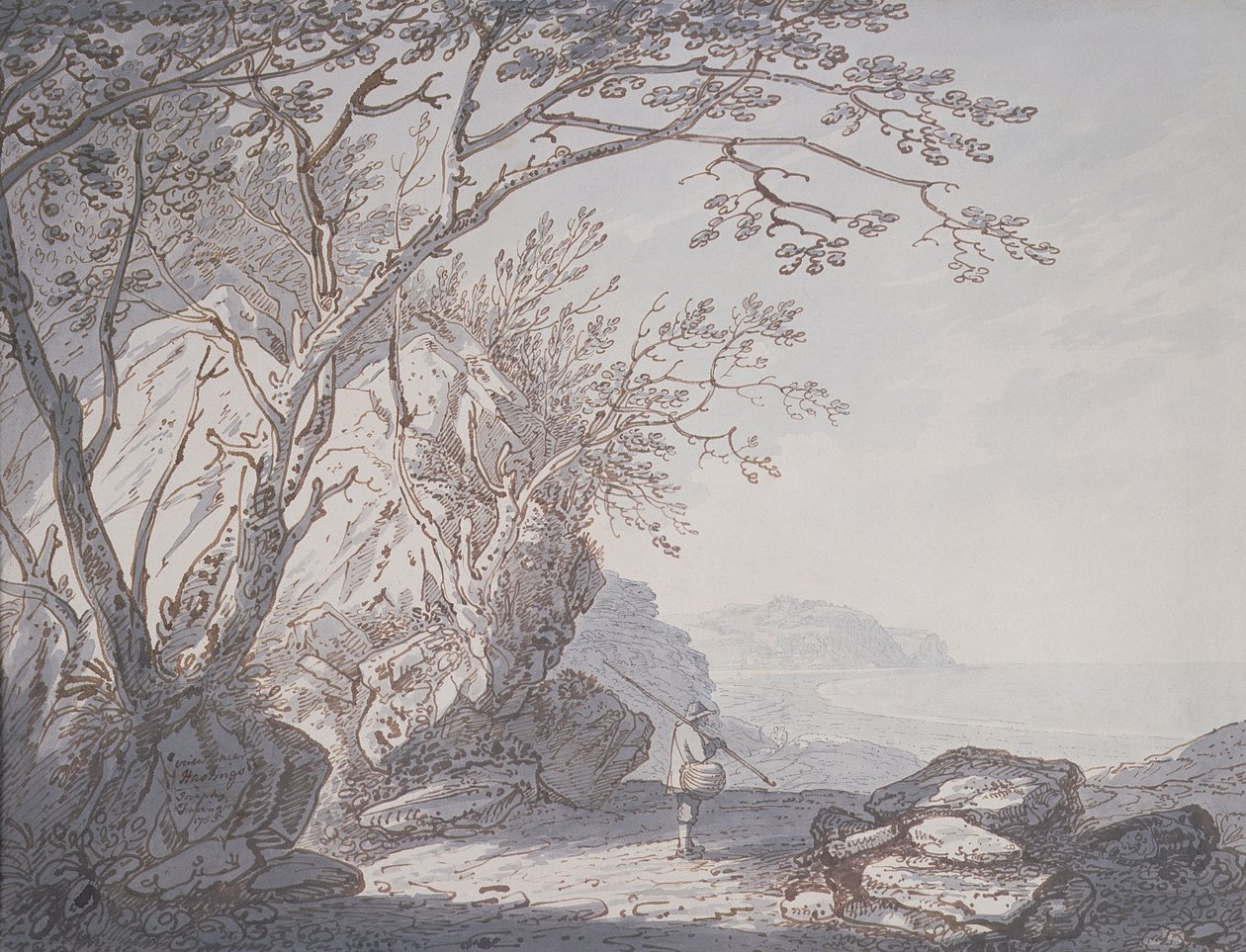 View Near Hastings, Sussex by Joseph Farington