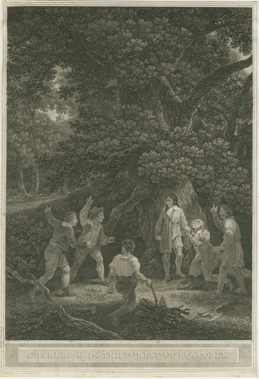 Boscobel - The Royal Oak by Joseph Farrington