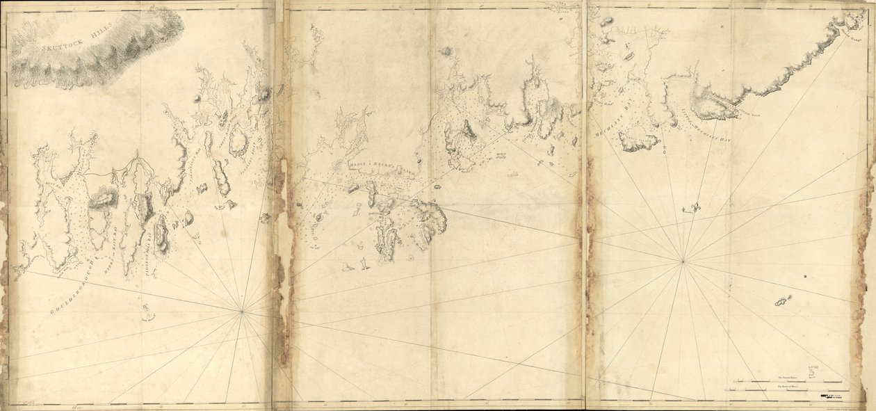 Coast of Maine from Moose Cove to Gouldsboro Bay by Joseph Frederick Barres