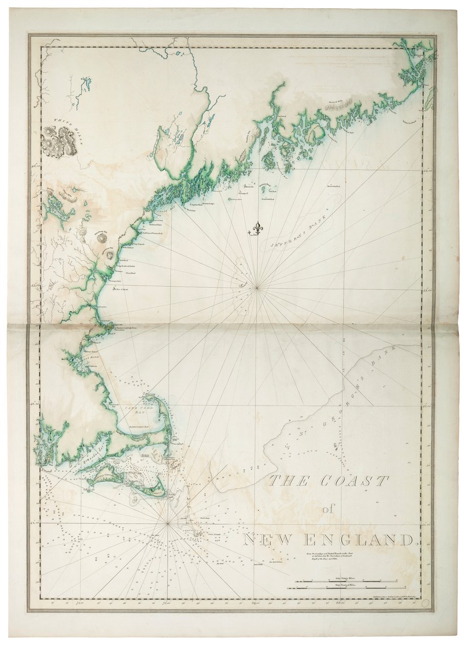 The Coast of New England by Joseph Frederick Wallet DesBarres