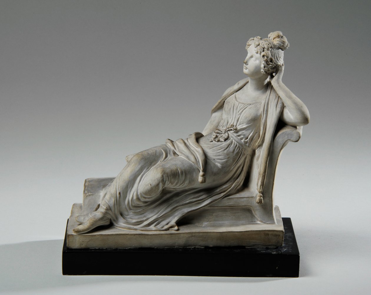 Maquette for Elizabeth Goodman Banks Seated by Joseph Gott