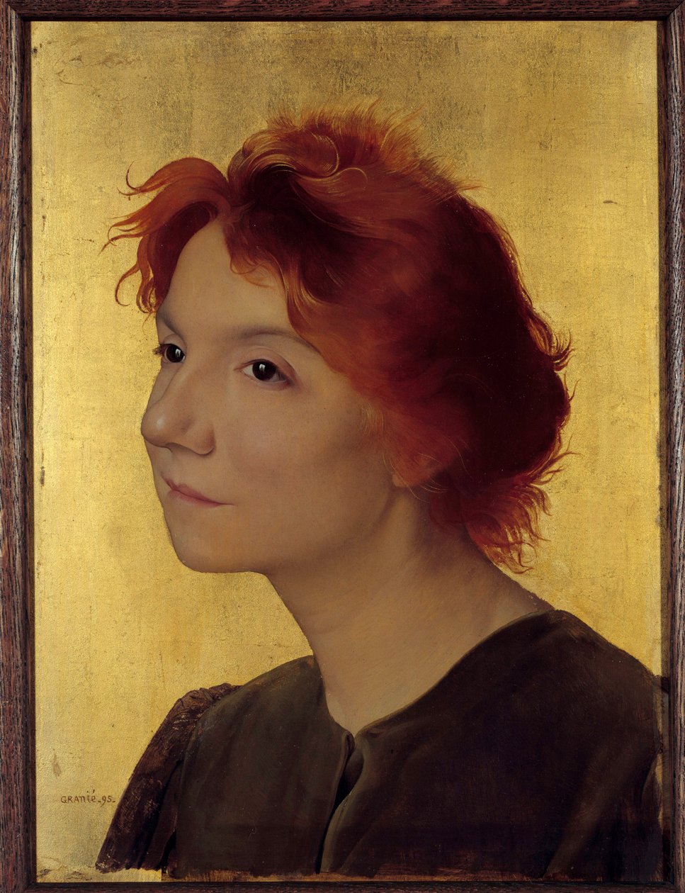 Portrait of Yvette Guilbert by Joseph Granie