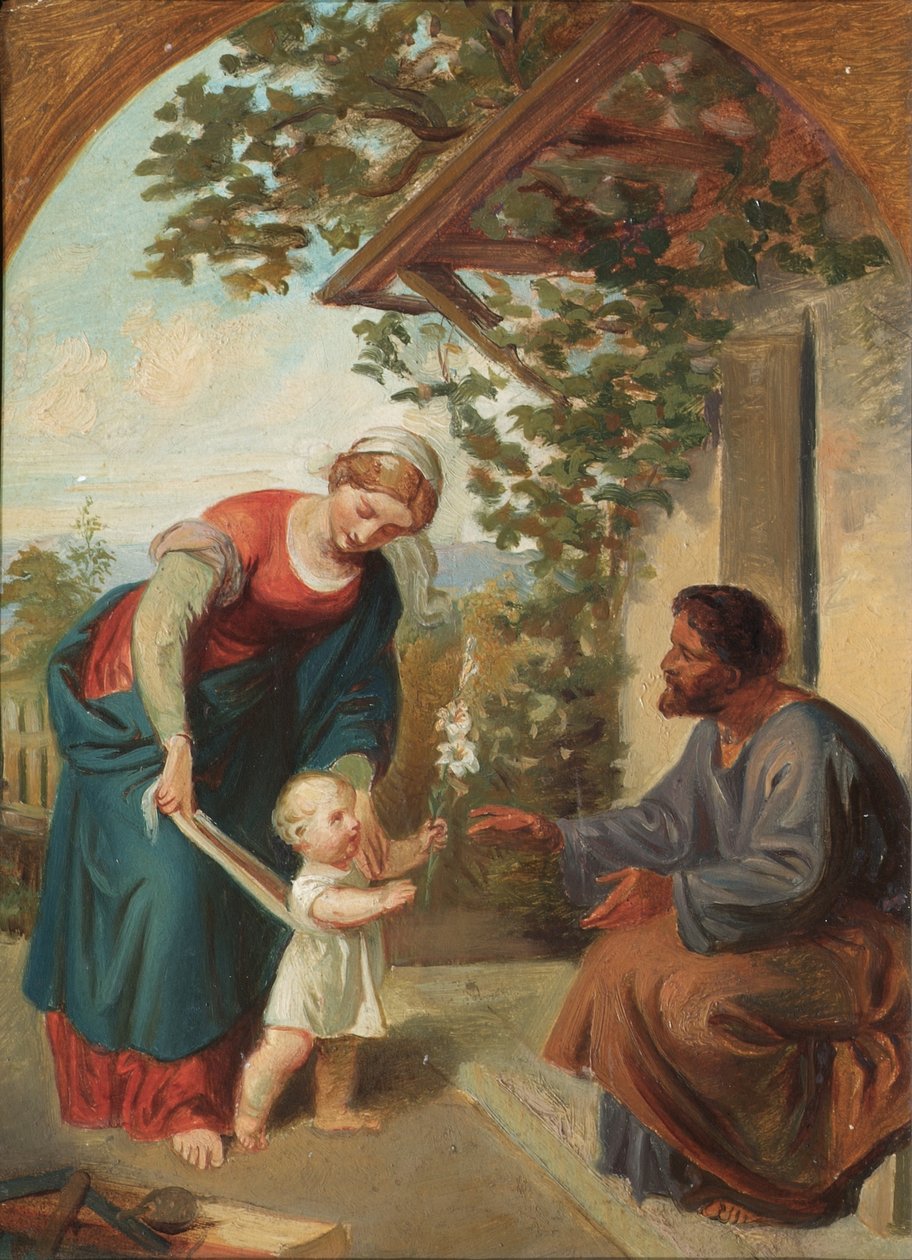 Holy Family by Joseph Hasslwander