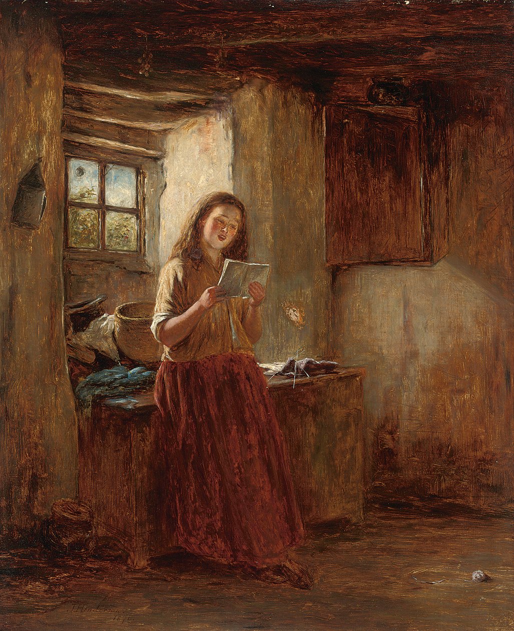 A Quiet Moment, 1876 by Joseph Henderson