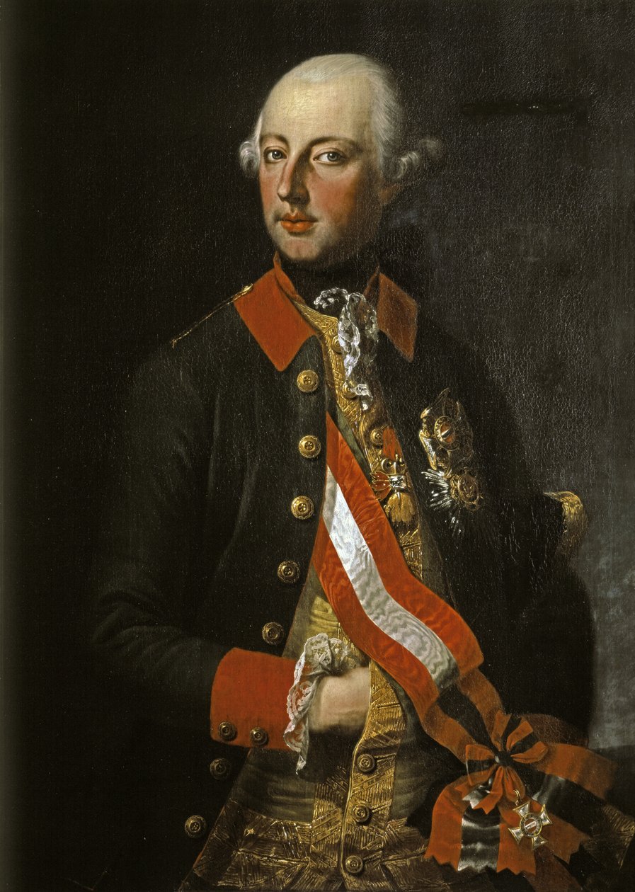 Joseph II: Emperor of Austria, son of Maria Theresia by Joseph Hickel